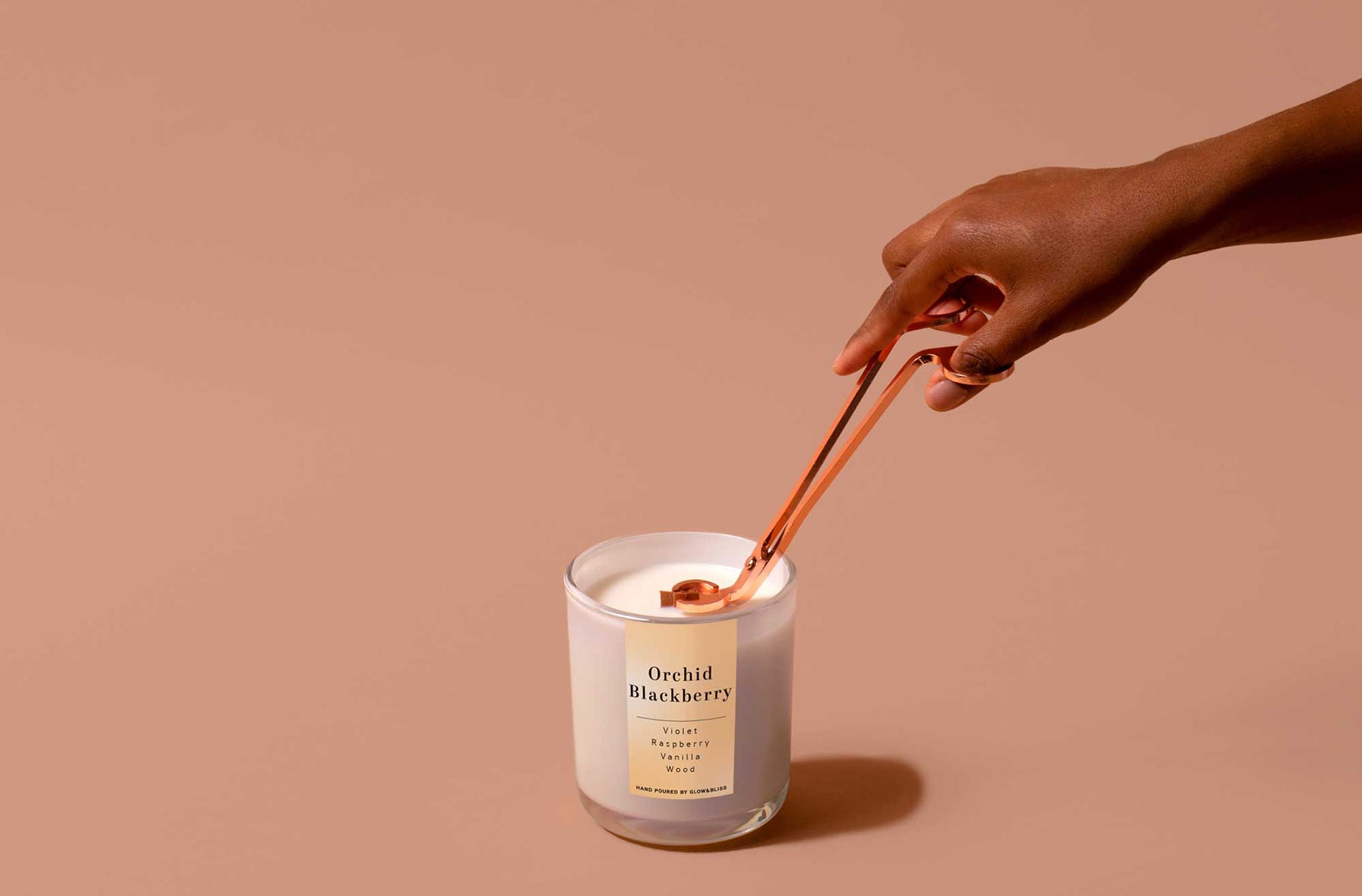 Candle Care for Wood Wick Candle Glow & Bliss