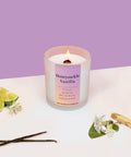 indulge in the sweet and intoxicating aroma of honeysuckle vanilla.