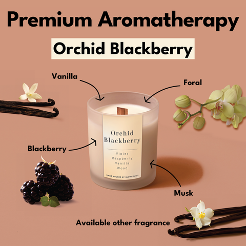 Orchid Blackberry - 8oz Candle