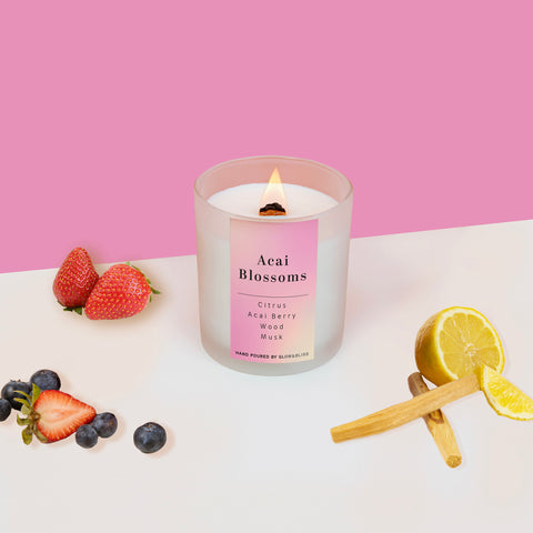 mmerse yourself in the delicate and floral fragrance of acai blossoms