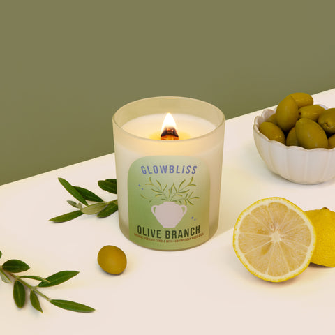 Olive Fall candle