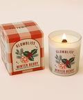 WinterBerry_8oz wood wick candle