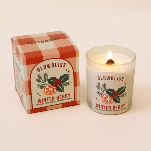 Winter Berry Soy Wax Candle