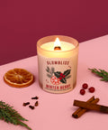 winter christmas candle 